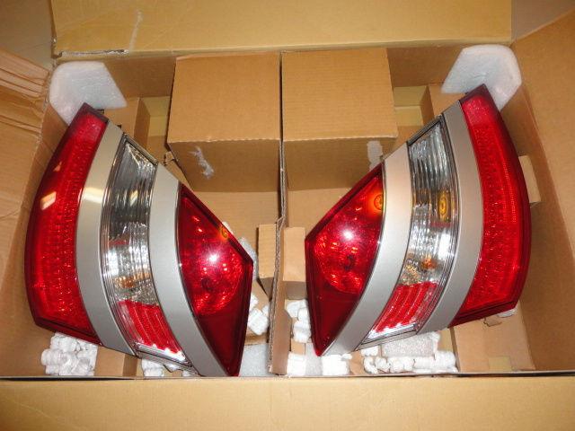2007-2013 mercedes benz w221 s550 s 550 tail lights tail lamps oem silver s600