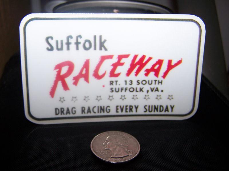 Suffolk  raceway - sticker 