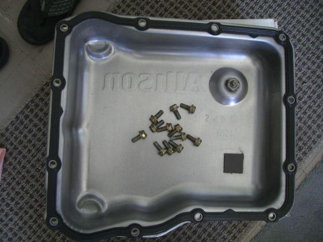 Allison transmission stock pan with gasket