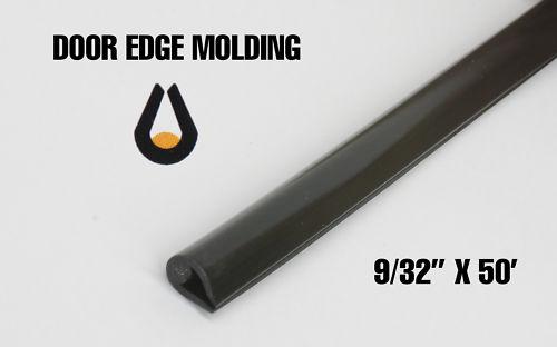 Door edge guard molding * quarter inch by 50 foot black