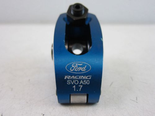 Ford racing 1.7 roller rocker blue alum single (1) svo a50 adjustable