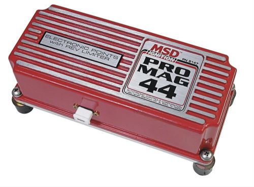 Msd 8147 electronic points box w/rev limiter for 44 amp pro-mag