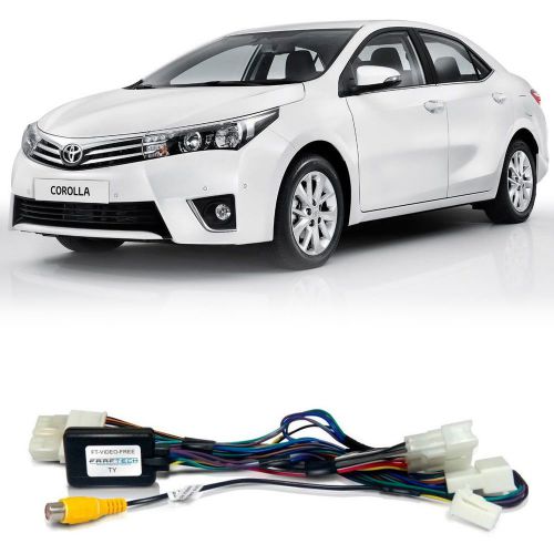 Unlock interface dvd/tv toyota corolla 2015/2016/2017  ft-video-free ty