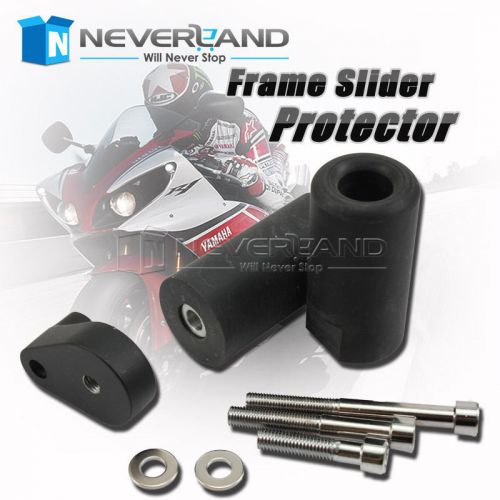Frame sliders protector for yamaha yzfr6 yzf r6 08-09 2008-2009 motorcycle black
