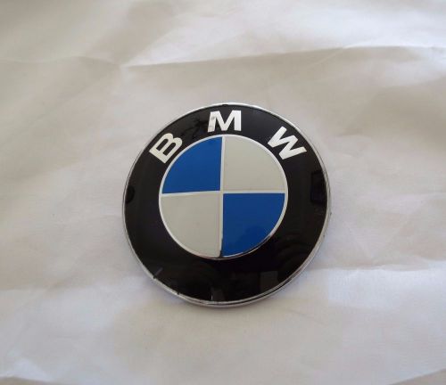 Bmw genuine oem emblem 1 3 5 6 7 series front/rear badge logo sign symbol back