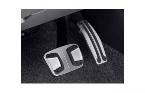 Oem stainless pedal covers a/t for gm chevrolet sonic / aveo 2012+