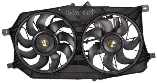 Brand new radiator or condenser cooling fan assembly fits ford and mercury