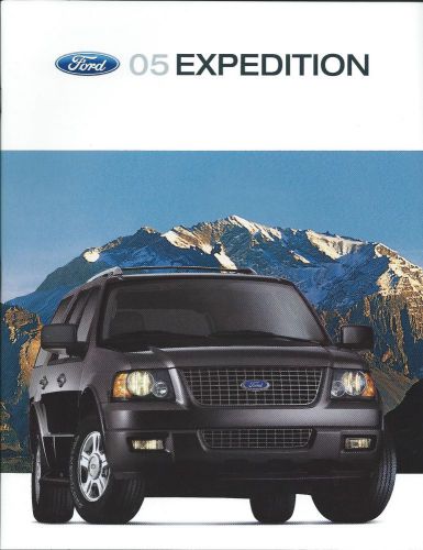 2005 ford expedition truck original brochure dealer specs mint