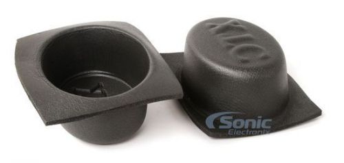 Install bay 6&#034; x 9&#034; shallow foam acoustic car speaker baffles - 1 pair