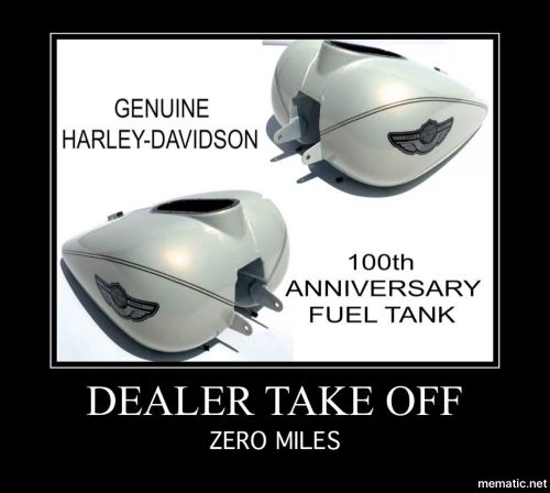Harley davidson 100th anniversary 2003 electra glide ultra cassic fuel gas tank