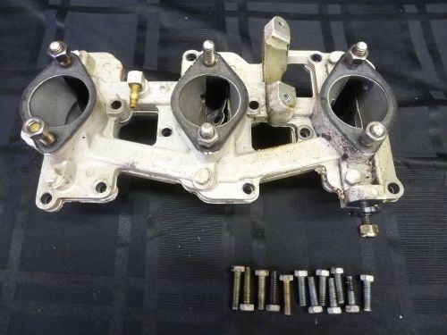 1984 force 856f4a 85hp intake manifold reeds 817959a3 outboard motor chrysler