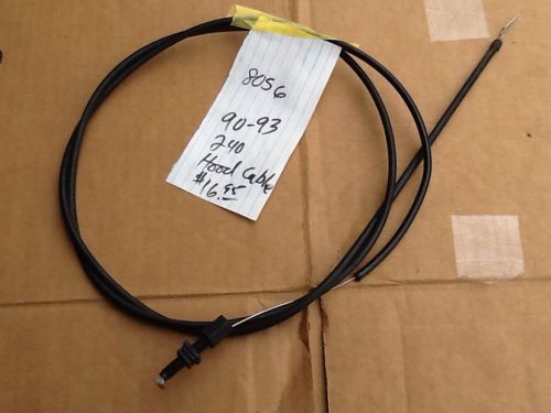 Volvo hood cable for 1990-1993 volvo 240