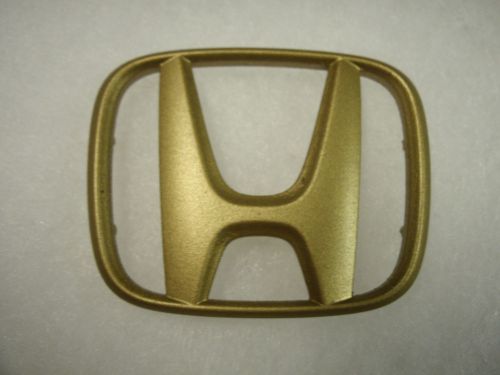 2006-2007-2008 honda pilot driver/steering airbag golden emblem/badge 06-07-08