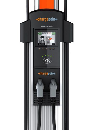 Chargepoint ct4021 evse commercial ev charging station, bollard mt (non-gateway)