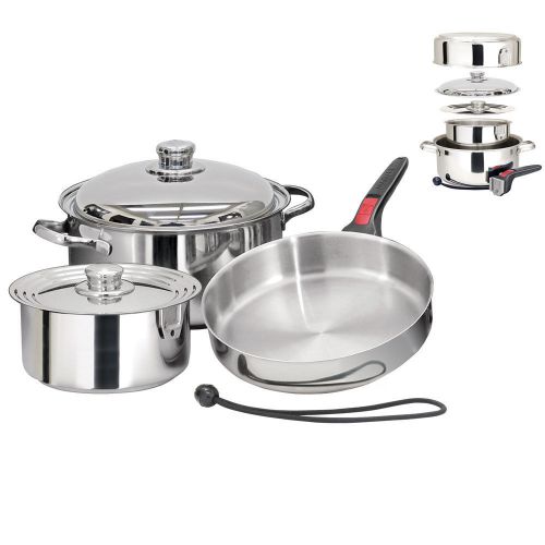 Magma nestable 7 piece induction cookware mfg# a10-362-ind