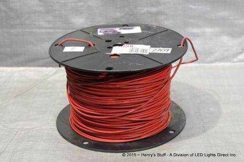 900+ feet of 18/1 wire - carol &#034;test lead&#034; - red - sku2709