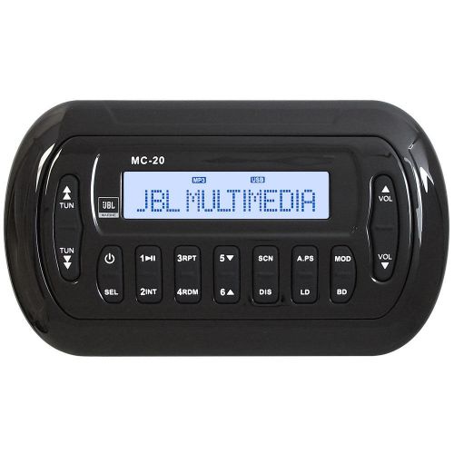 Jbl audio jblmc20b jbl mc20 black remote or 2nd station for mbb2020