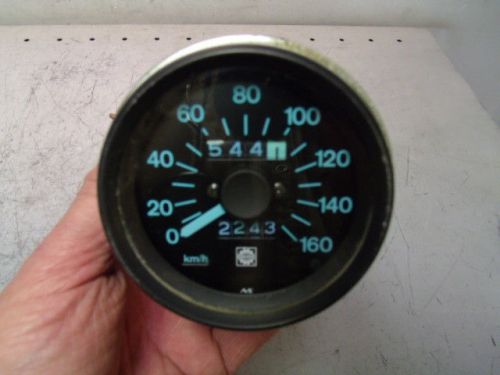 Vintage ski doo 160 km/h speedometer with trip meter