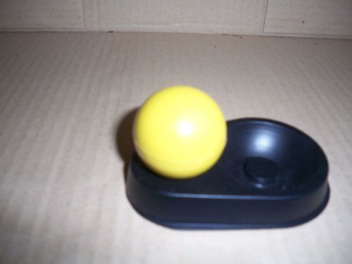 Yellow shifter knob hurst ram4 &#034;ramrod&#034; inlne shifters reverse levers 1.25