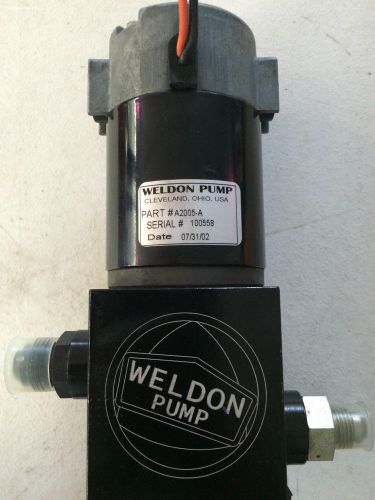 Weldon pump
