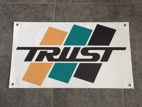 Trust japan banner sign motorsports racing drift fr-s jdm greddy turbo exhaust