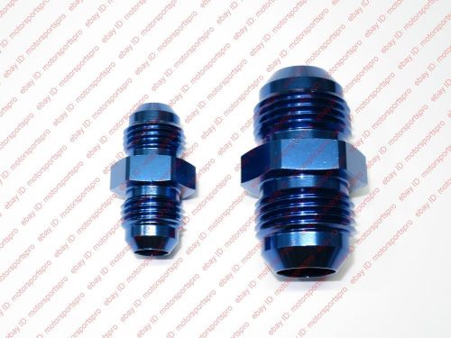 An6 to an6 an10 to an10 universal 815 male to male flare union adapter/ fitting