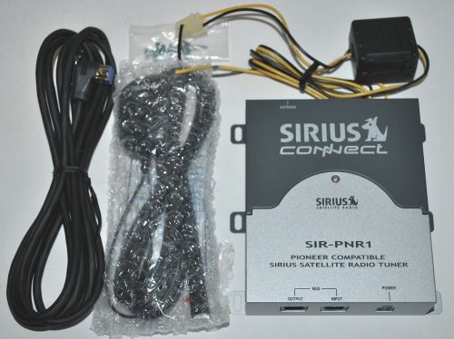 Sirius connect sir-pnr1 satellite radio tuner new