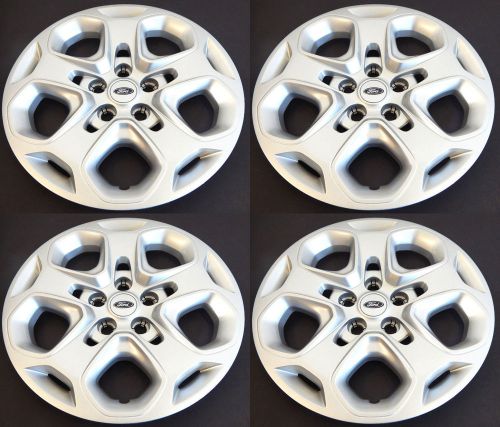(4) factory oem ford fusion 17&#034; hubcaps refinished wheel covers p/n ae5c-1130-aa