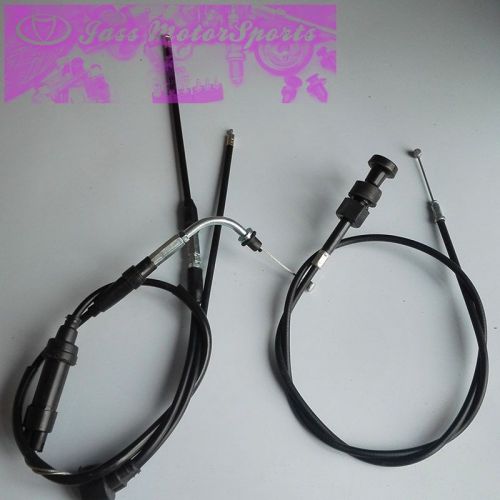 1+1 yamaha pw50 pw 50 dirt bike y-zinger choke cable throttle cable assembly