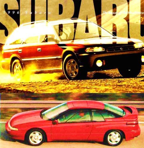 1996 subaru brochure -impreza-legacy-outback-subaru svx
