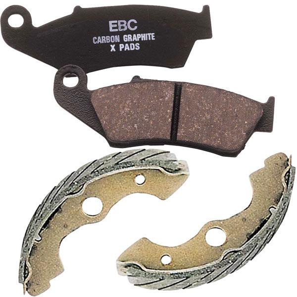 Ebc organic "x" brake pad/shoe-fa496