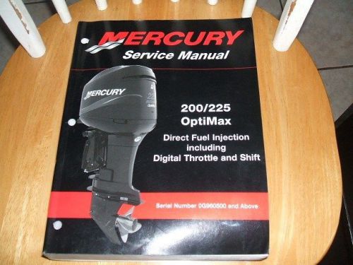 Mercury service manual, 200/225 optimax, 90-859769r2