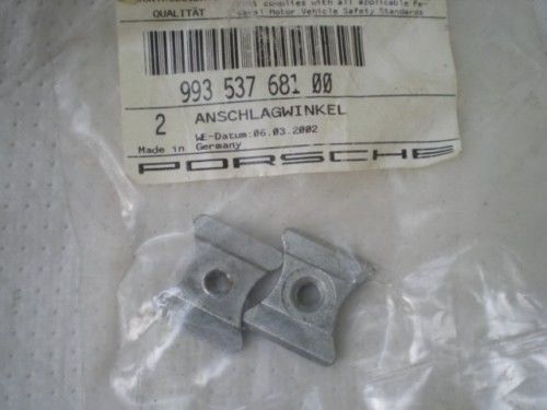 Porsche 993 window rail stop (2) new (1994-98)