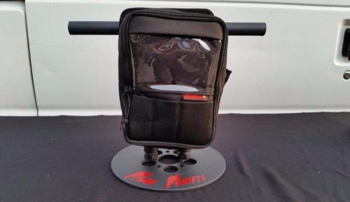 Pistol pocket black utility t bar bag mil-spec 600-denier water resistant nylon