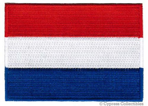 Dutch heritage biker patch the netherlands holland flag new