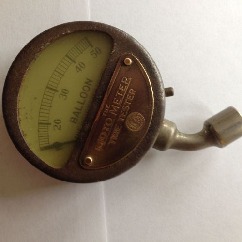Vintage motor meter ballon tire gauge