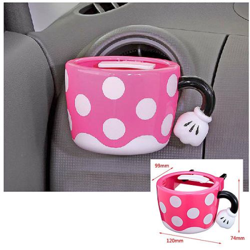 Support holder smartphone bottle can beverage for car air vent minnie mouse
