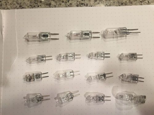 Pack of 18 x !2v halogen bulbs