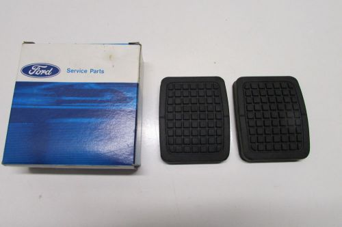 Genuine ford c7tz-2457-b pedal pads- set of 2            ** new  **  oem  **