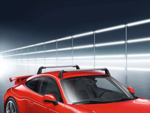Porsche 911 (991) oem base carrier bars roof rack 2012 +