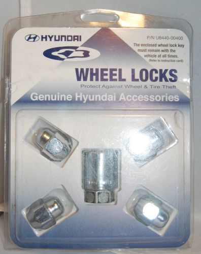Genuine hyundai wheel lock set
