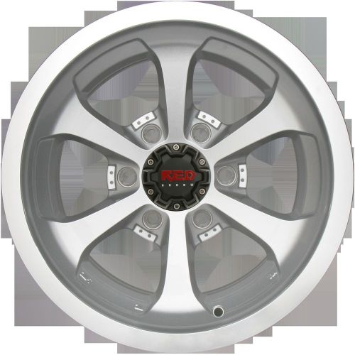 Compatible 2007-2015  ms silver 16&#034; 16&#034;x8.0 red arrow 6x139.7/6x5.5 aftermarket