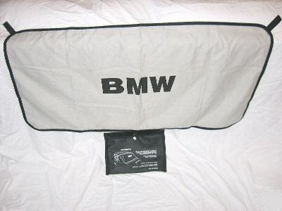 Bmw z3 roadster convertible top rear window cover oem