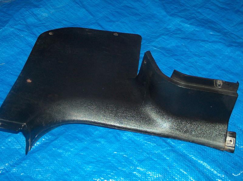 Amc pacer black vinyl right side kick panel