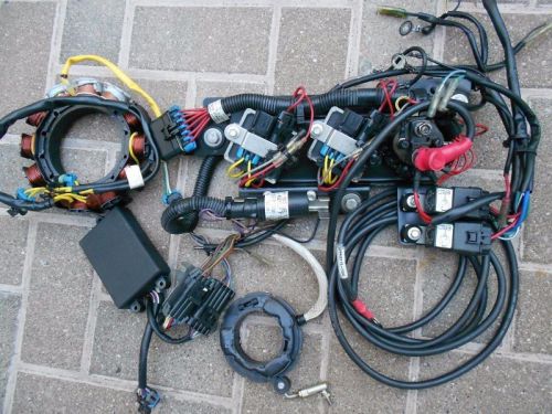 Mercury 150 xr6 2.5 stator/timer base/relays/solenoid ,harness /cable 2003