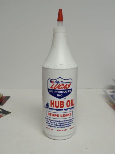 Lucas oil 10088 hub oil - 1 quart