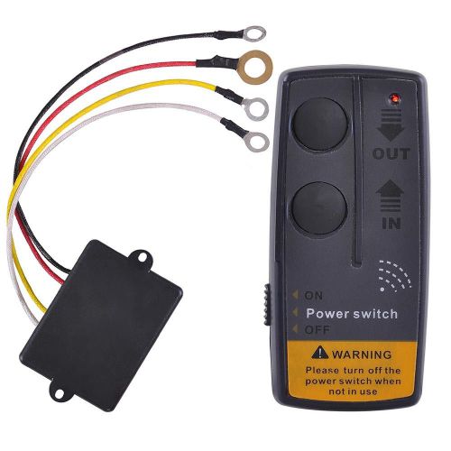 65ft 12v wireless winch remote control kit switch handset for car atv suv utv