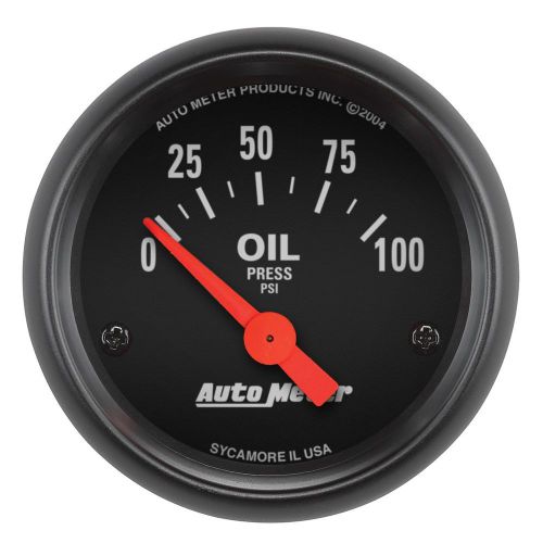 Auto meter 2634 z-series; electric oil pressure gauge