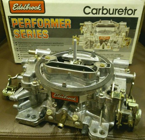 Edelbrock 1407 performer series 750 cfm manual choke carburetor non-egr *new*