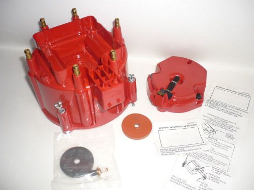 Wells dr2004g distributor car &amp; rotor kit professional gold premium 6 cyl gm
